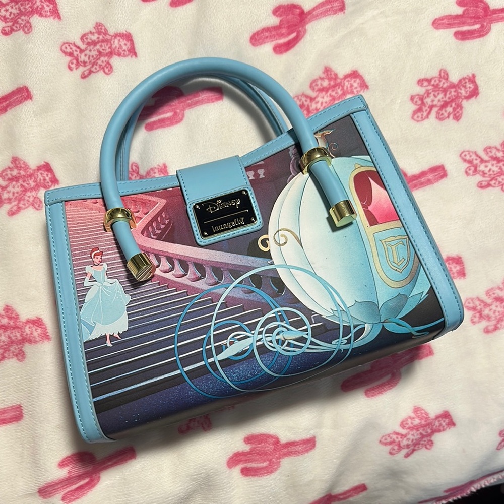 Loungefly Blue Cinderella Satchel